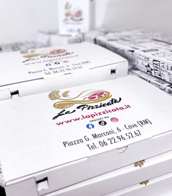 Box Pizza con stampa in digitale