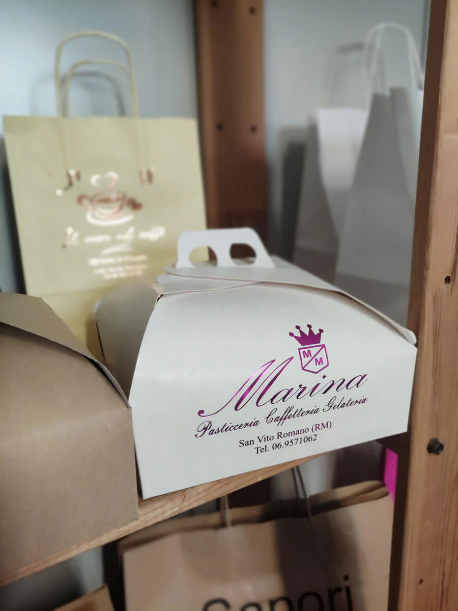 Box Torta stampa a caldo