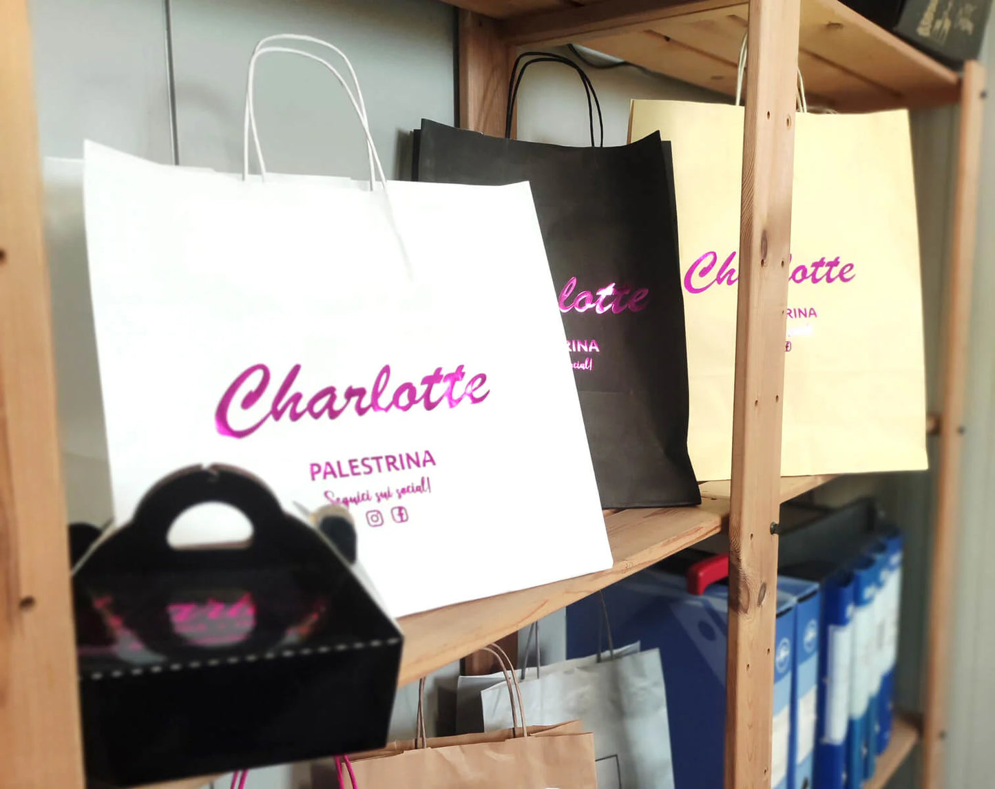 Bag Take Away stampa a caldo